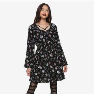 Harry Potter Dress Weasley Wizard Wheezes Pygmy Puffs Potions Purple Black